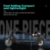 urban commuter riding ELEVEV scooter