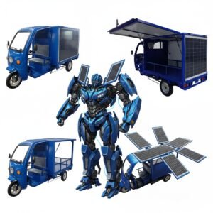 SOLAR FOLDING E-TRICYCLE