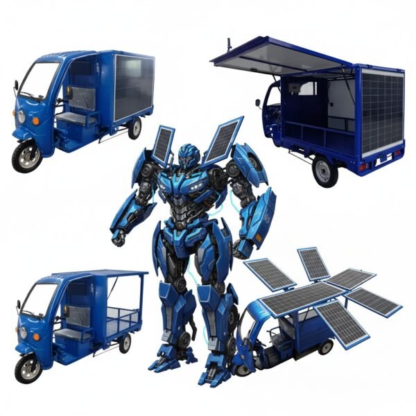 SOLAR FOLDING E-TRICYCLE