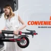 ELEVEV Urban Commuter Electric Scooter-Long Range & Portable Design