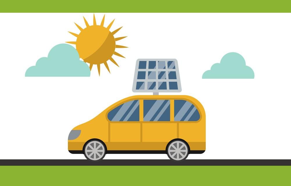 solar charging EV