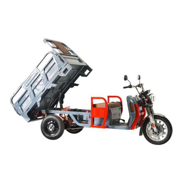 Electric Tricycle on Urban Streets