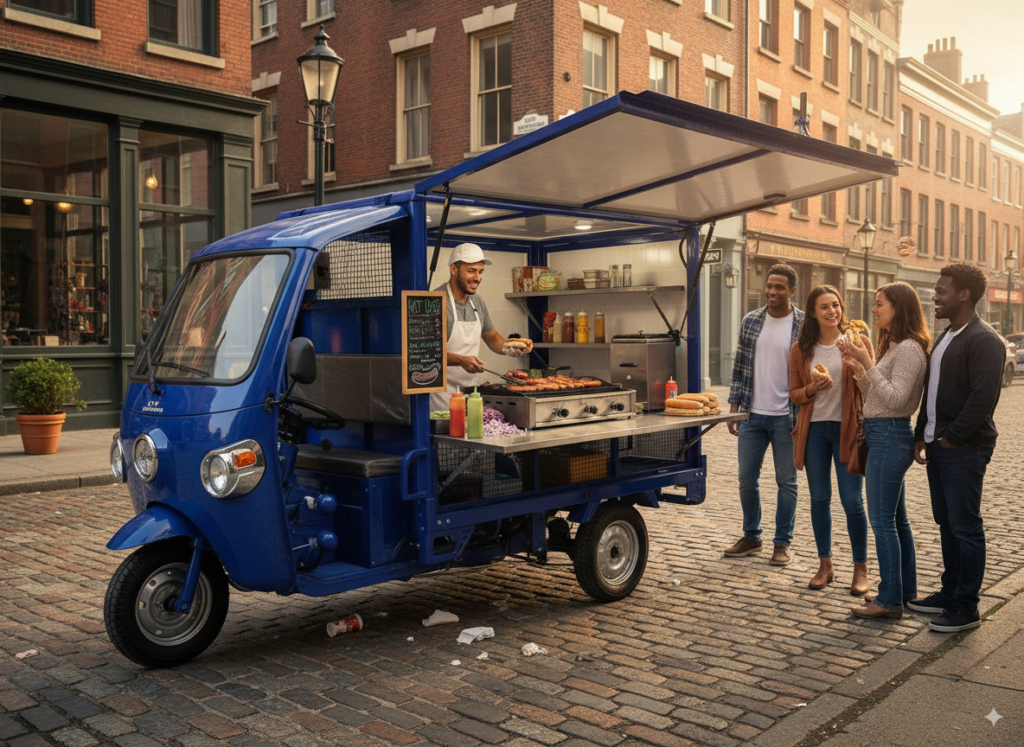 Solar E-Trikes for Green Urban Transport