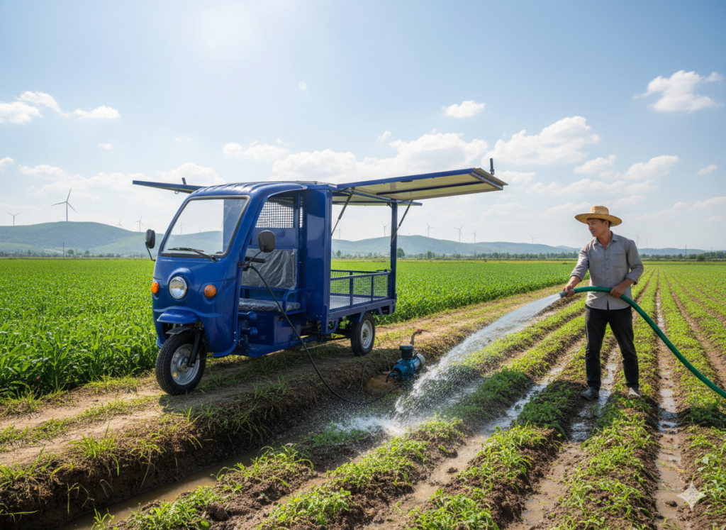 Subscription Solar Trike Delivery Income